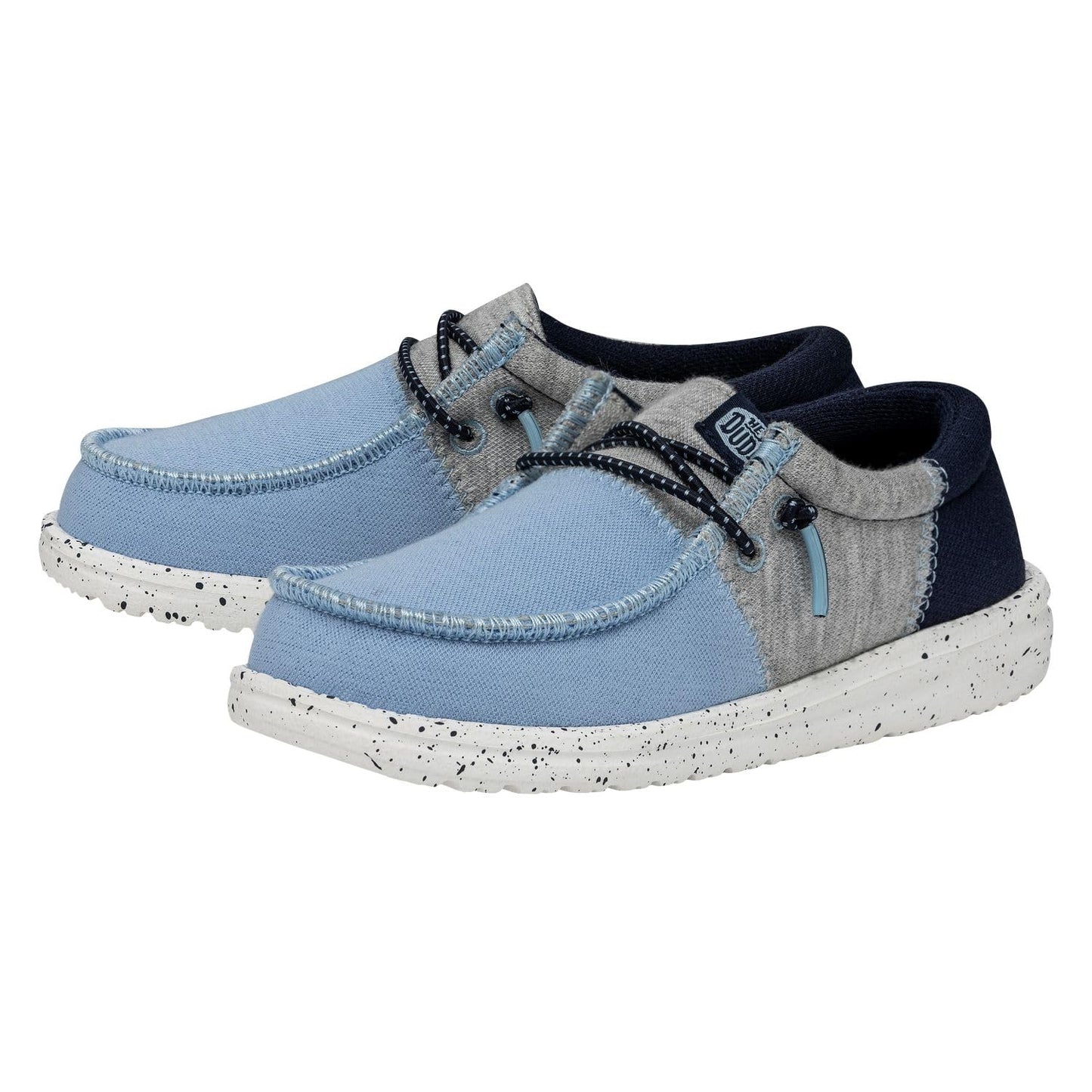 HEYDUDE Mens Wally Tri-Varsity (Toddler) Light Blue