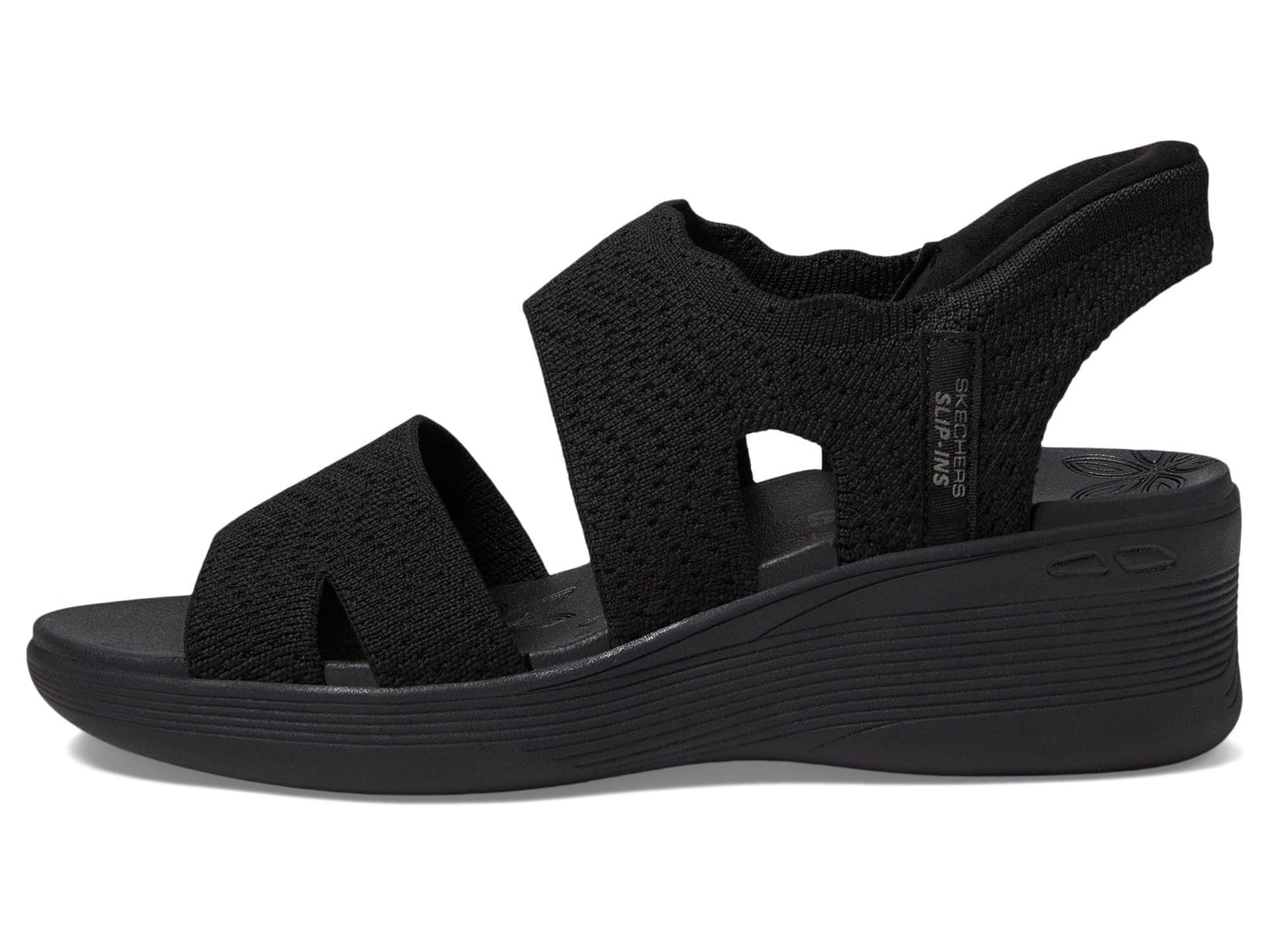 Skechers Pier-Lite – Slip On by - Hands Free Slip-Ins Black/Black 7 B (M)