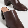 Madewell Women's The Macarro Mules, Chocolate Raisin, Brown, 5 Medium US