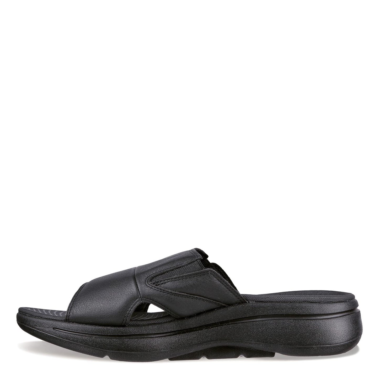 Skechers Men's, Gowalk Arch Fit - Ultra Span Sandal - Wide Width Black 10 W
