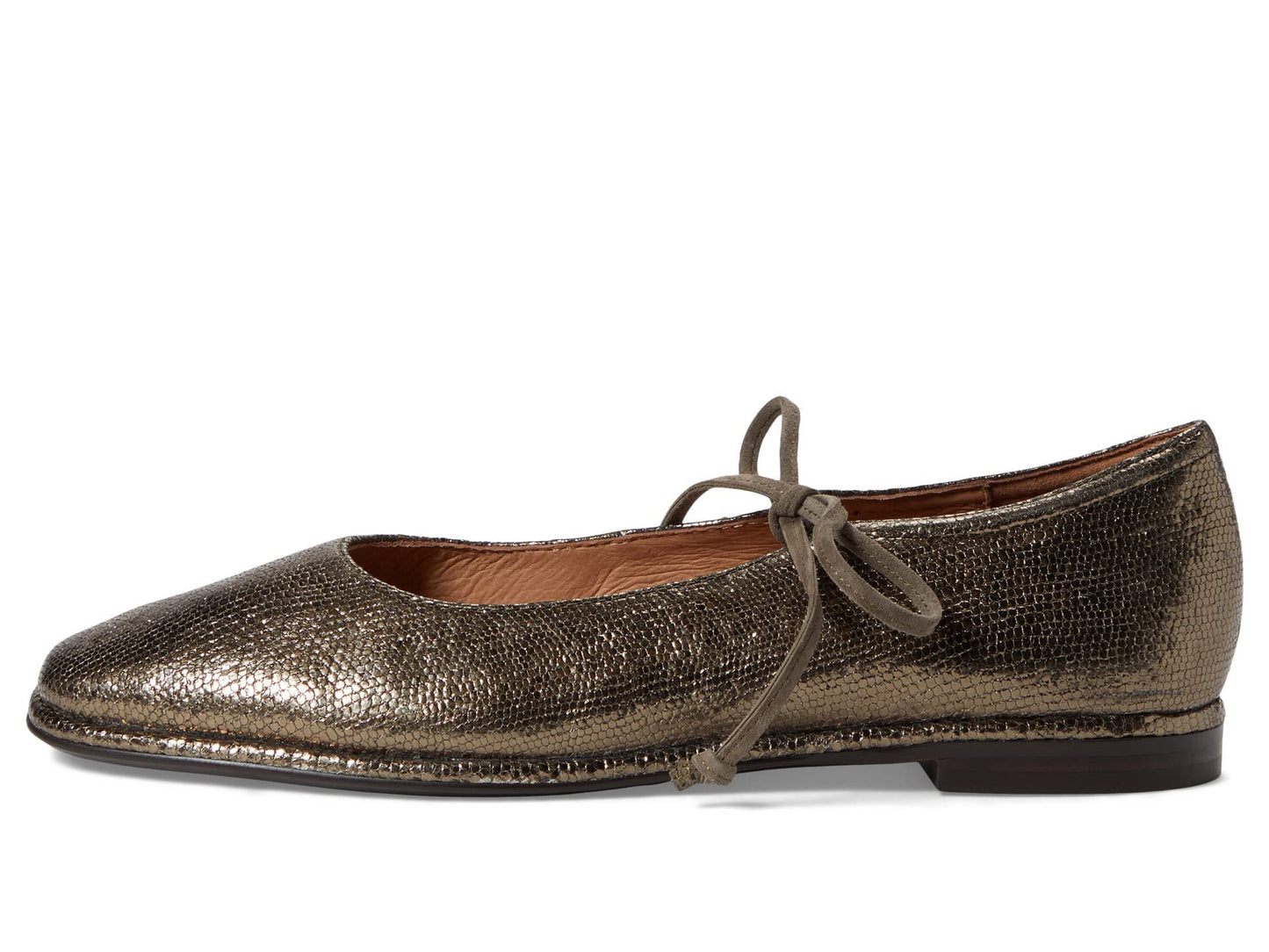 Madewell Normani Lace-Up Mary Jane Shoes for Women - Round Toe Silhouette with Leather Construction, and Durable Shoes Petter Multi 5.5 M