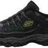 Skechers Men's Afterburn Wonted Memory Fit Slip-On Trainer, Charcoal, 10 M US