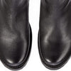 Frye Veronica Inside Zip Booties for Women - Premium Leather, Goodyear Welt, Leather Lining, Rubber Sole - 6' Shaft Height, Black (Pallio) - 7 M