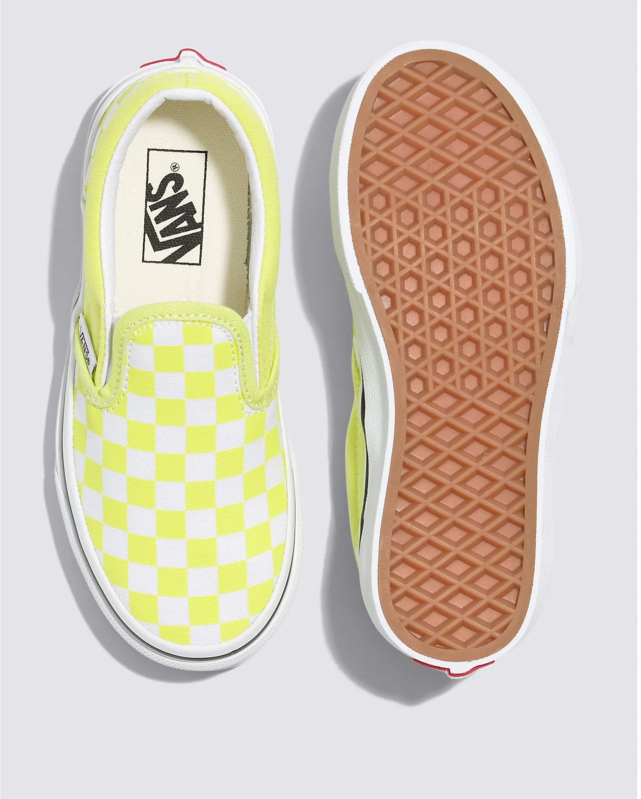 Vans - Kids Classic Slip-On Shoes, Color Evening Primrose, Size: 3 M US Little Kid
