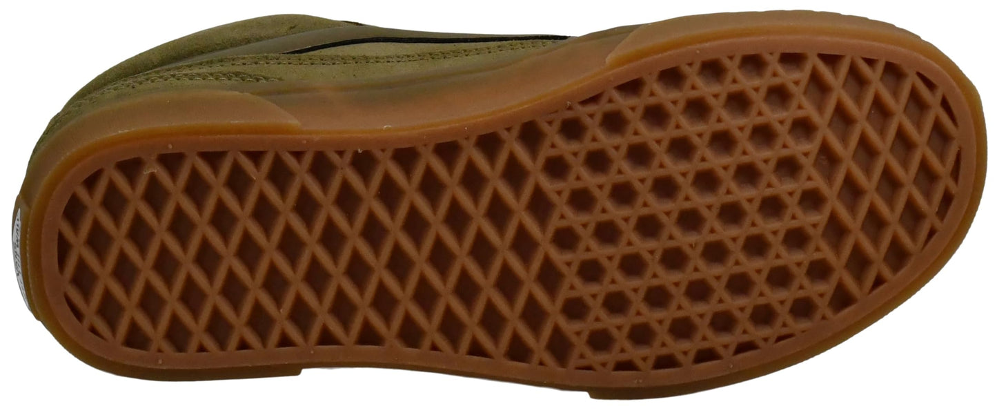 Vans Women's Caldrone Sneaker, Translucent Gum Gothic Olive, 7.5 M US