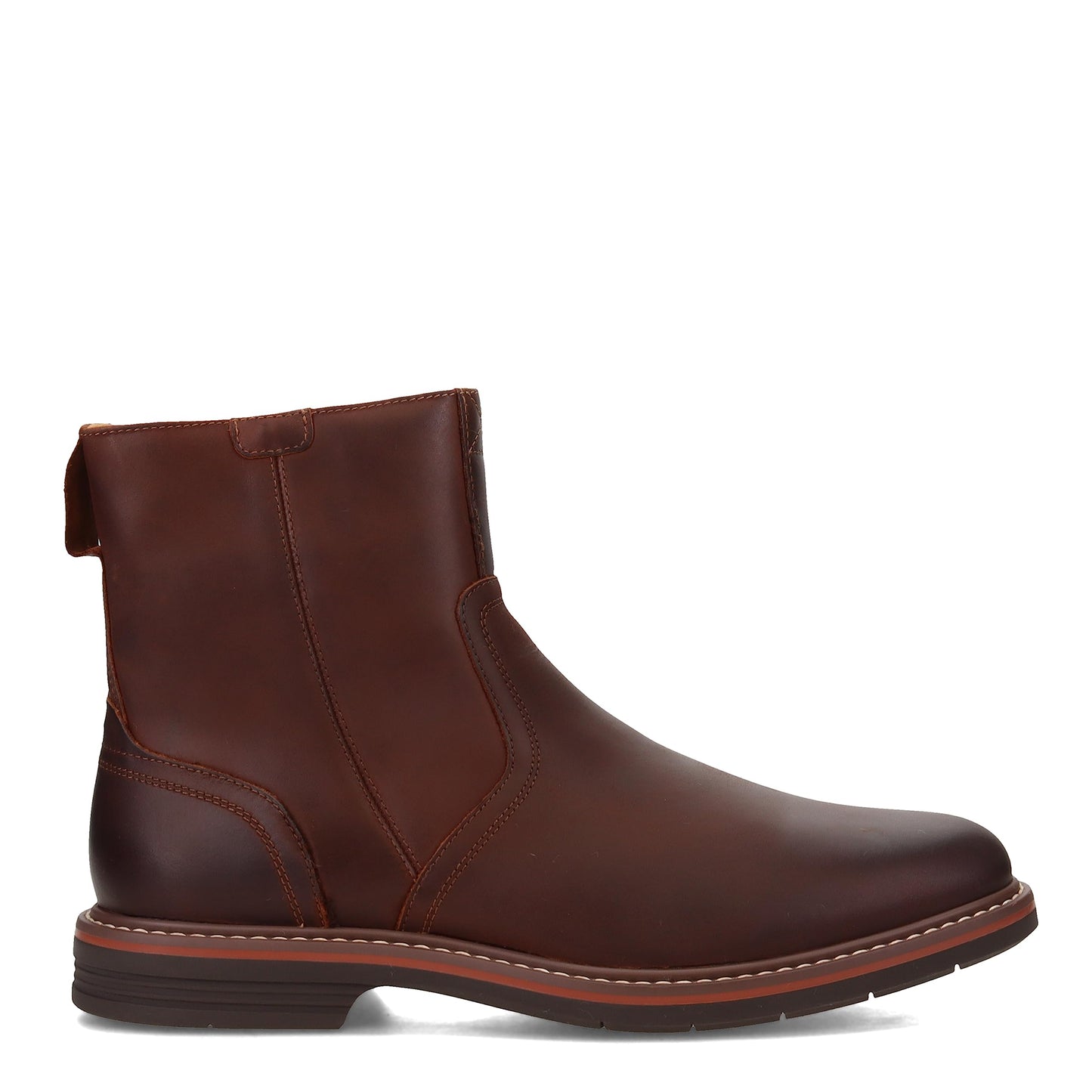 Florsheim Norwalk Side Zip Boot Men's Boot, 9 2E US, Brown