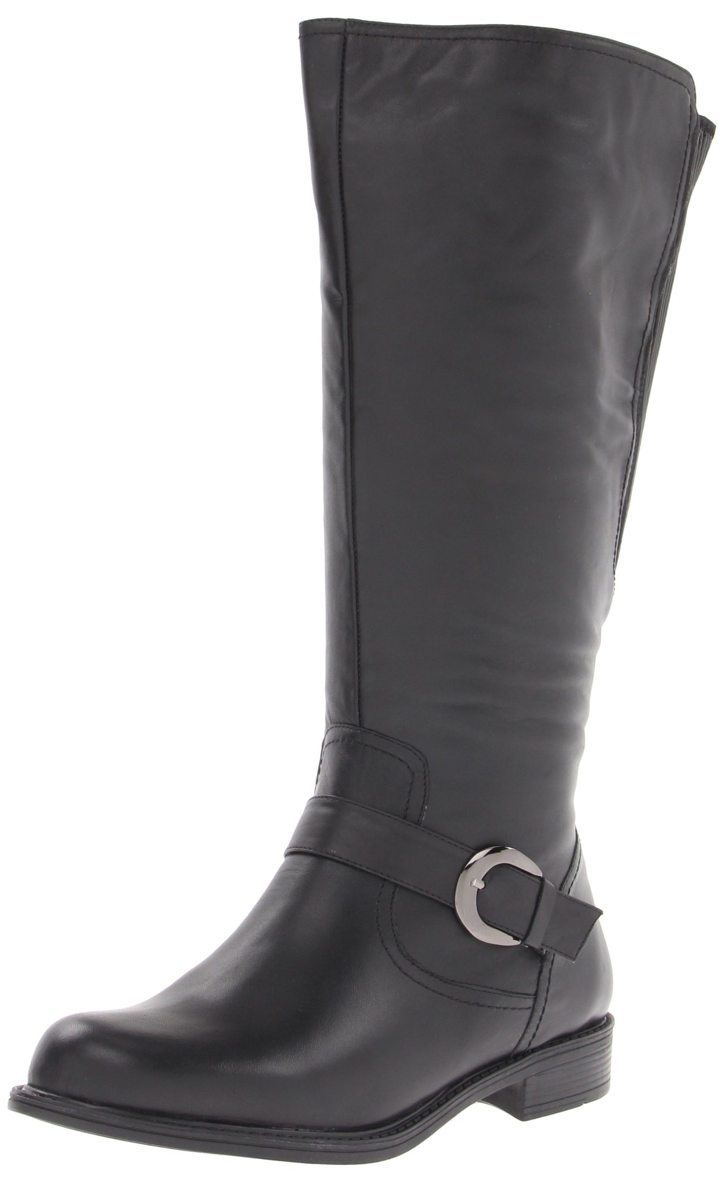 David Tate Women's Branson - Extra Wide Shaft Black Boot 9 M (B)