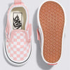 Vans Slip-ON V (Checkerboard) Powder Pink/True White Size Toddler Size 7