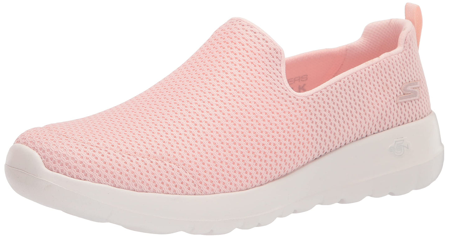 Skechers Women's Go Walk Joy Sneaker, Peach, 6