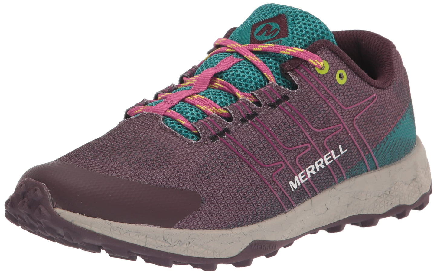 Merrell Unisex Kid's Moab Flight Low Hiking Shoe, Burgundy, 6 Wide
