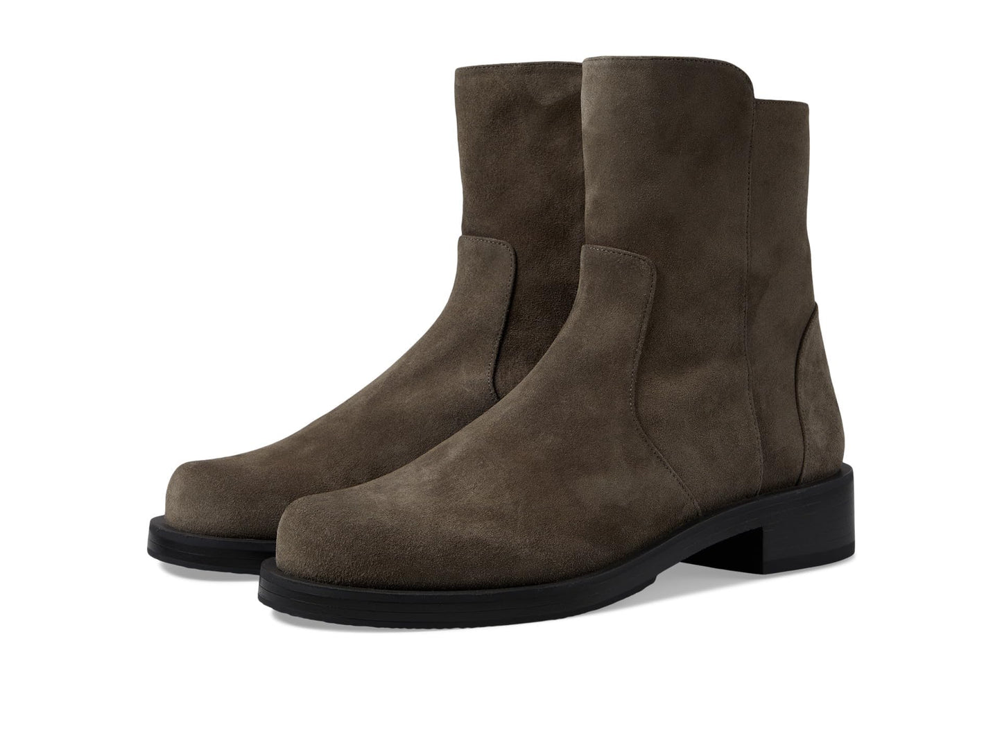 Stuart Weitzman 5050 Bold Zip Bootie Charcoal 6.5 B