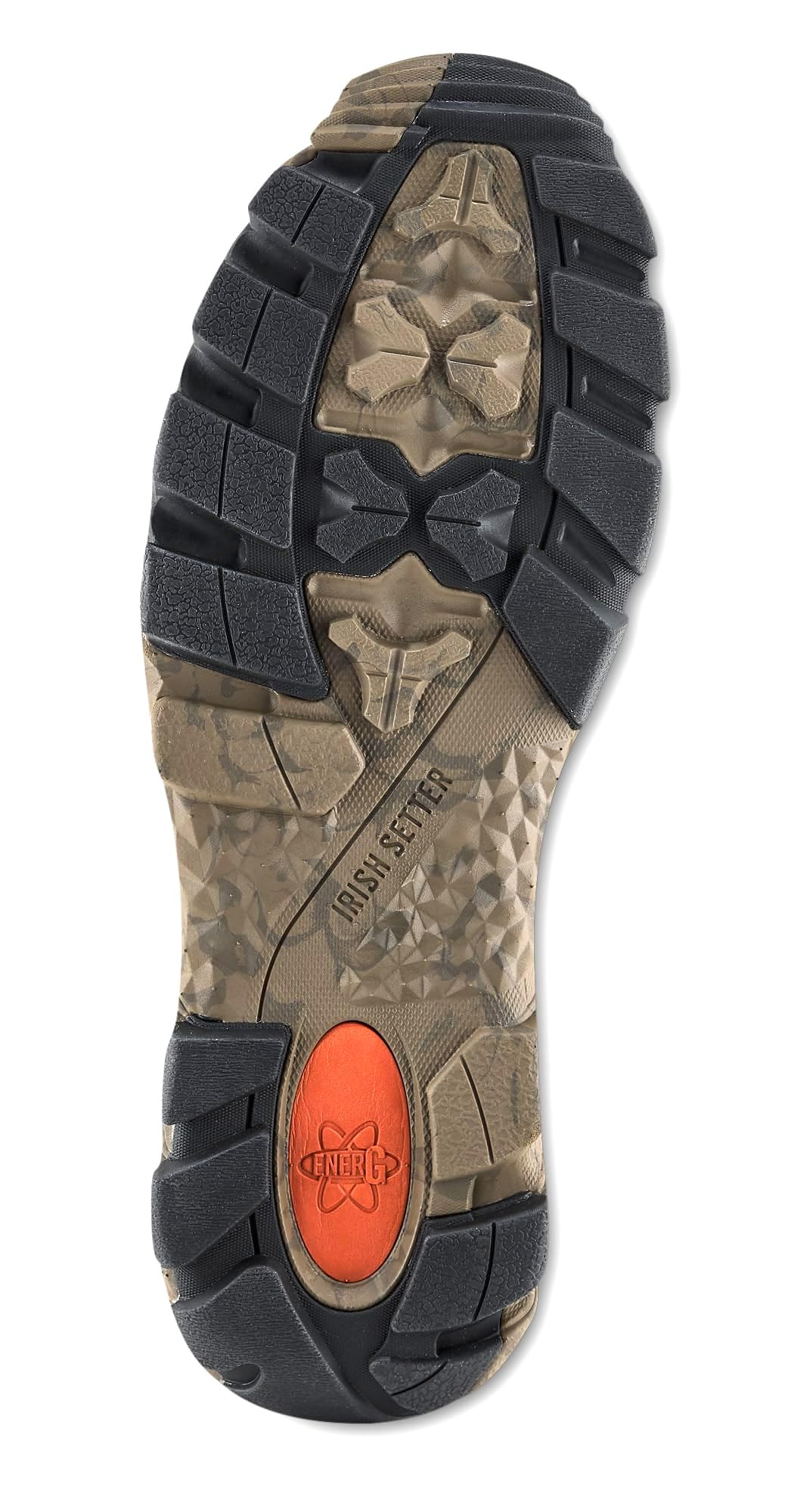 Irish Setter, VaprTrek, Men’s, 8", Waterproof, Hunting Boot, Earth Field Camo/Brown, 7.5 D (Medium)
