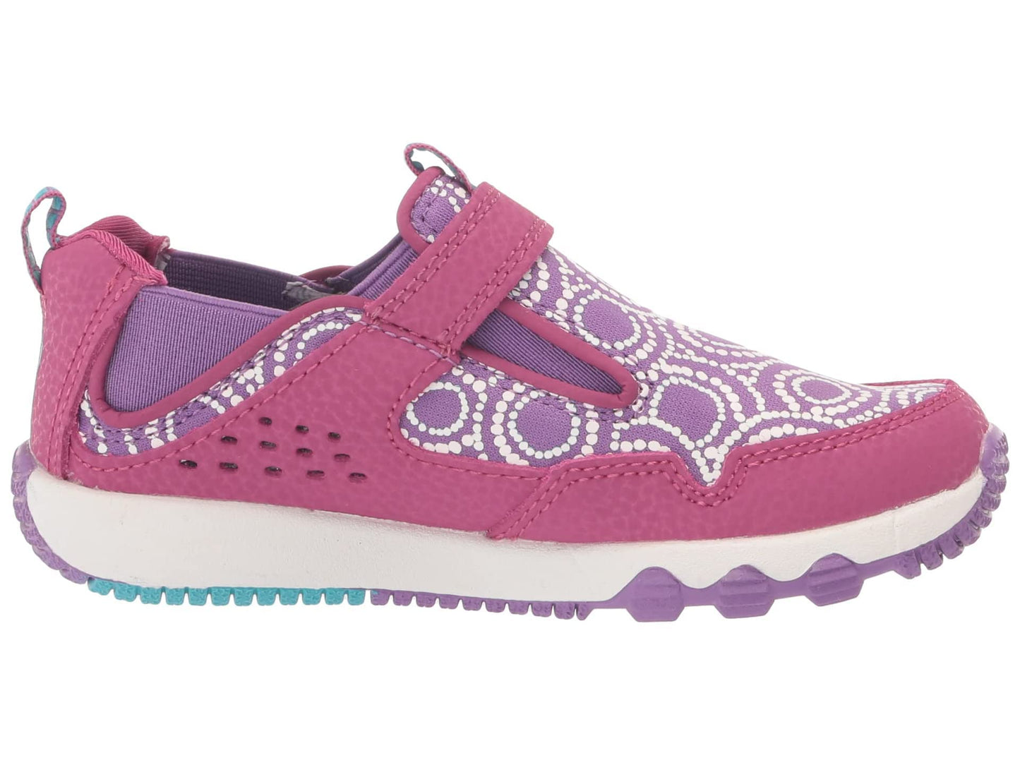 Merrell Unisex Kid's Free Roam Moc Chroma Sneaker, Fuchsia, 1 Medium