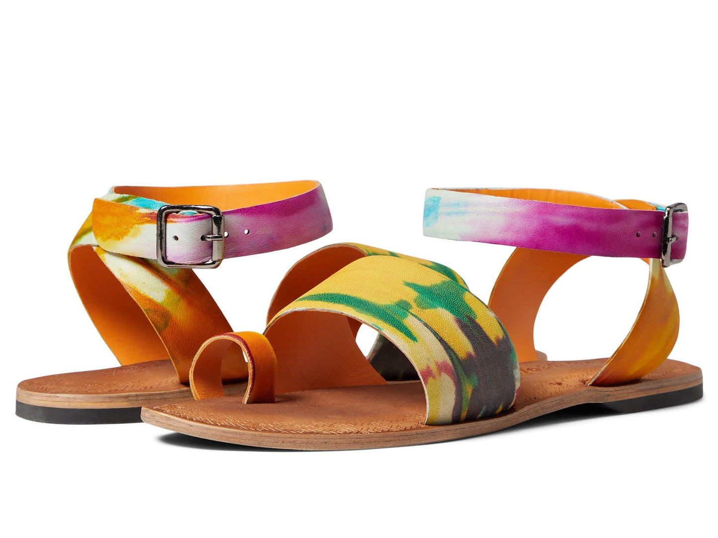 Free People Sun Peaks Sandal Marigold Monarch EU 38 (US Women's 8) M