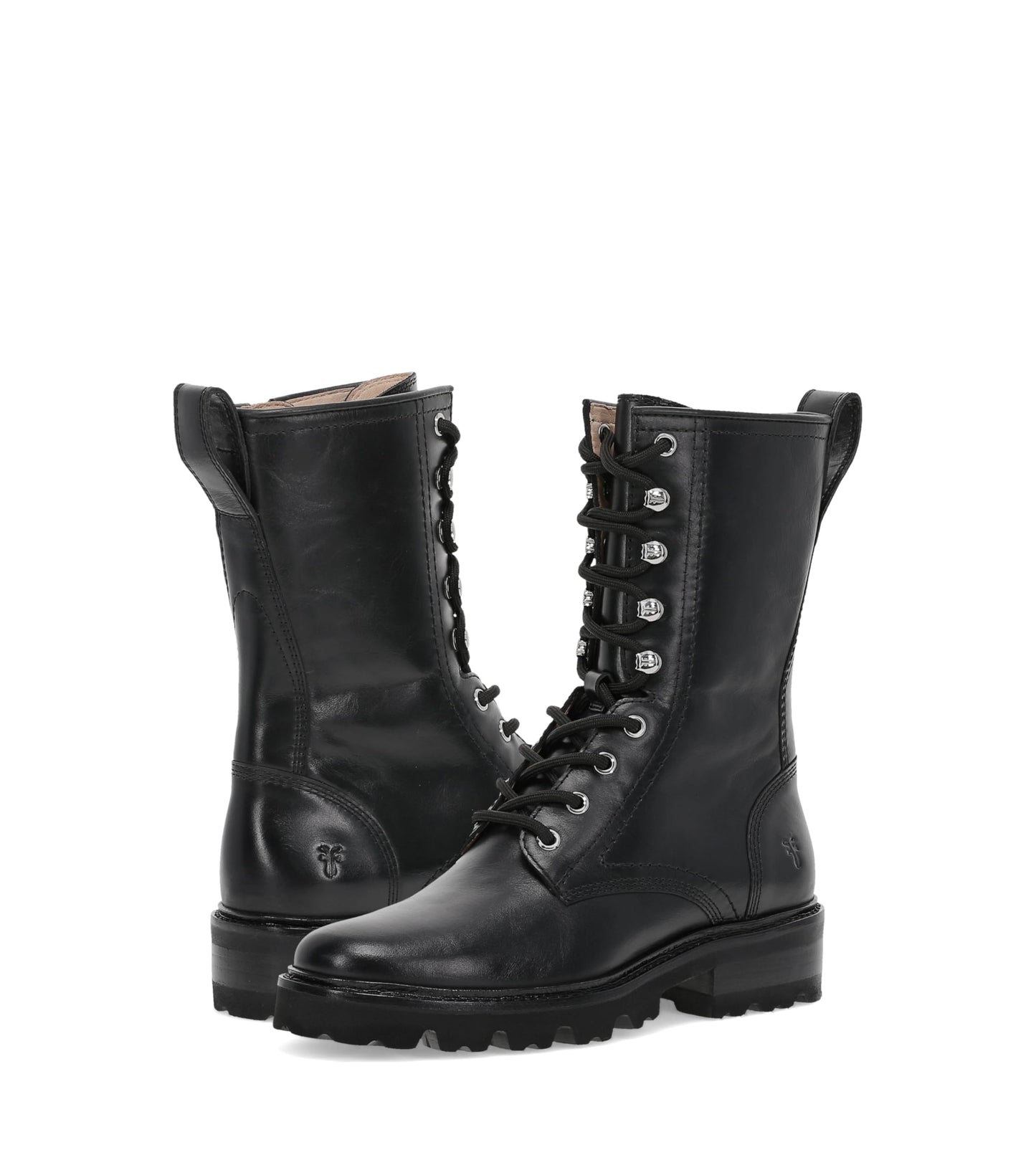Frye Women's Olivia Combat Black 8 Medium