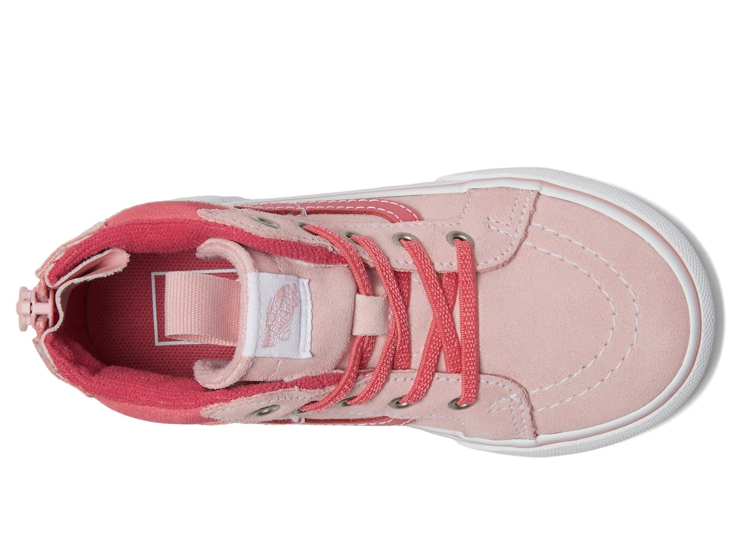 Vans Kids MTE SK8-Hi Zip (Infant/Toddler) Sneaker, Pink/Multi, 8 US Unisex