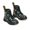 Dr. Martens Baby Boy's 1460 (Toddler) Black Sticker Print 8 UK (US 9 Toddler) M