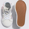 Vans - Toddlers Sk8-Hi Reissue Side Zip Shoes, Color Suede Emboss Grey/Pink, Size: 6 M US Toddler