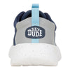 HEYDUDE Men's Kid Sirocco Play Varsity (Little Kid/Big Kid), Navy/Grey, 13 Medium