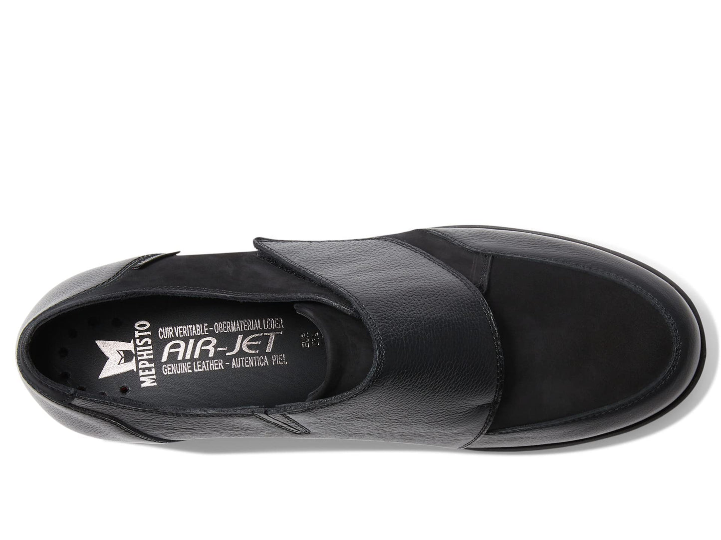 Mephisto Women's Colombe Slip On Shoe, Black, 9.5