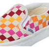 Vans Kids Unisex Classic Slip-on (Little Kid), Retro Rainbow Checkerboard, 12 Medium