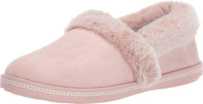 Skechers Women's Cozy Campfire-Team Toasty Slipper, Blush, 9.5