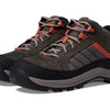 Danner Women's Riverside 4.5" Waterproof Steel Toe Work Boot, Gray/Orange - 9 M