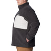 Columbia Men's Mountainside Heavyweight Fleece, Shark, X-Large Black