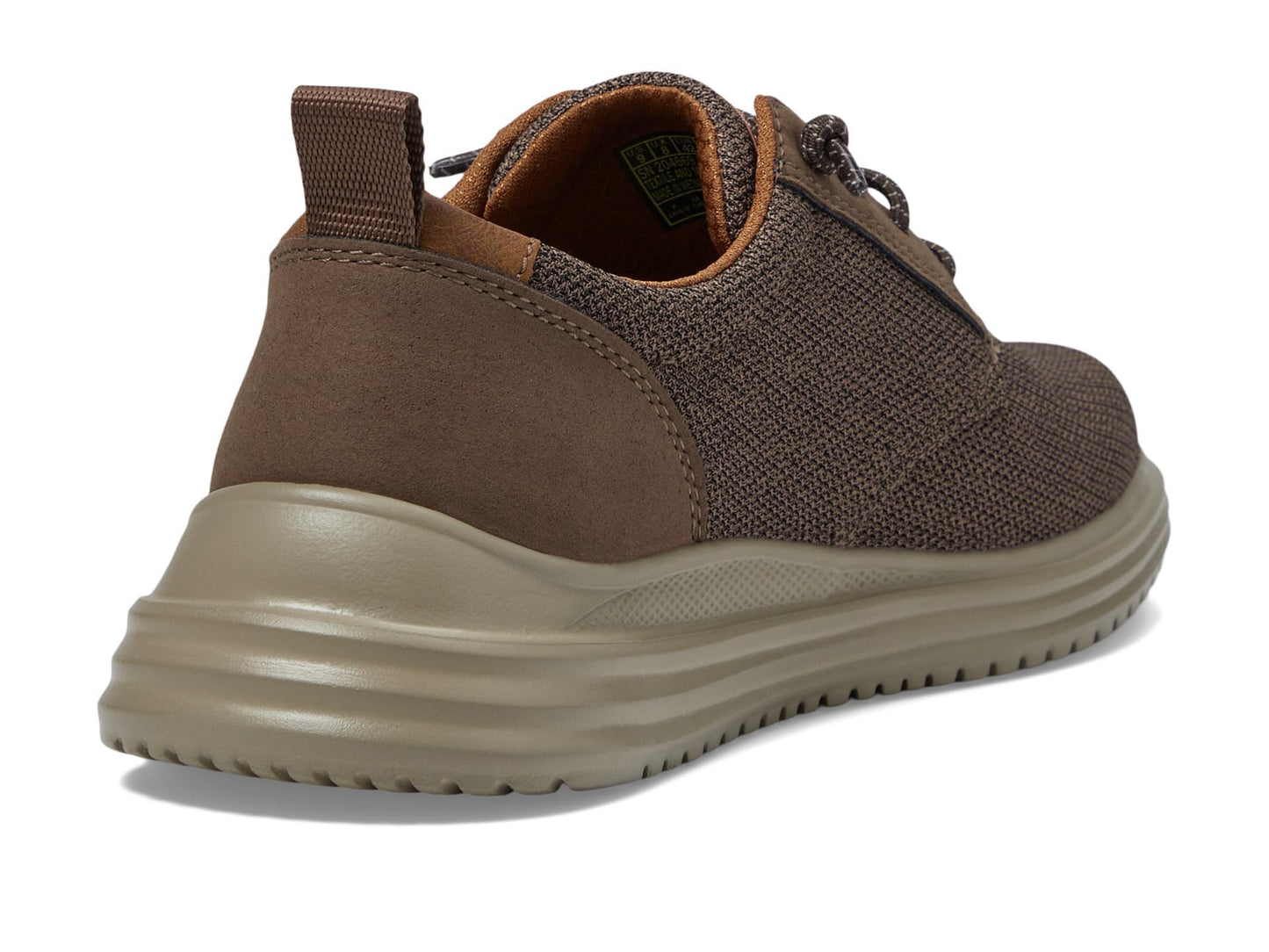 Skechers Men's Proven GladwinTrainers, Brown Mesh, 7.5 US