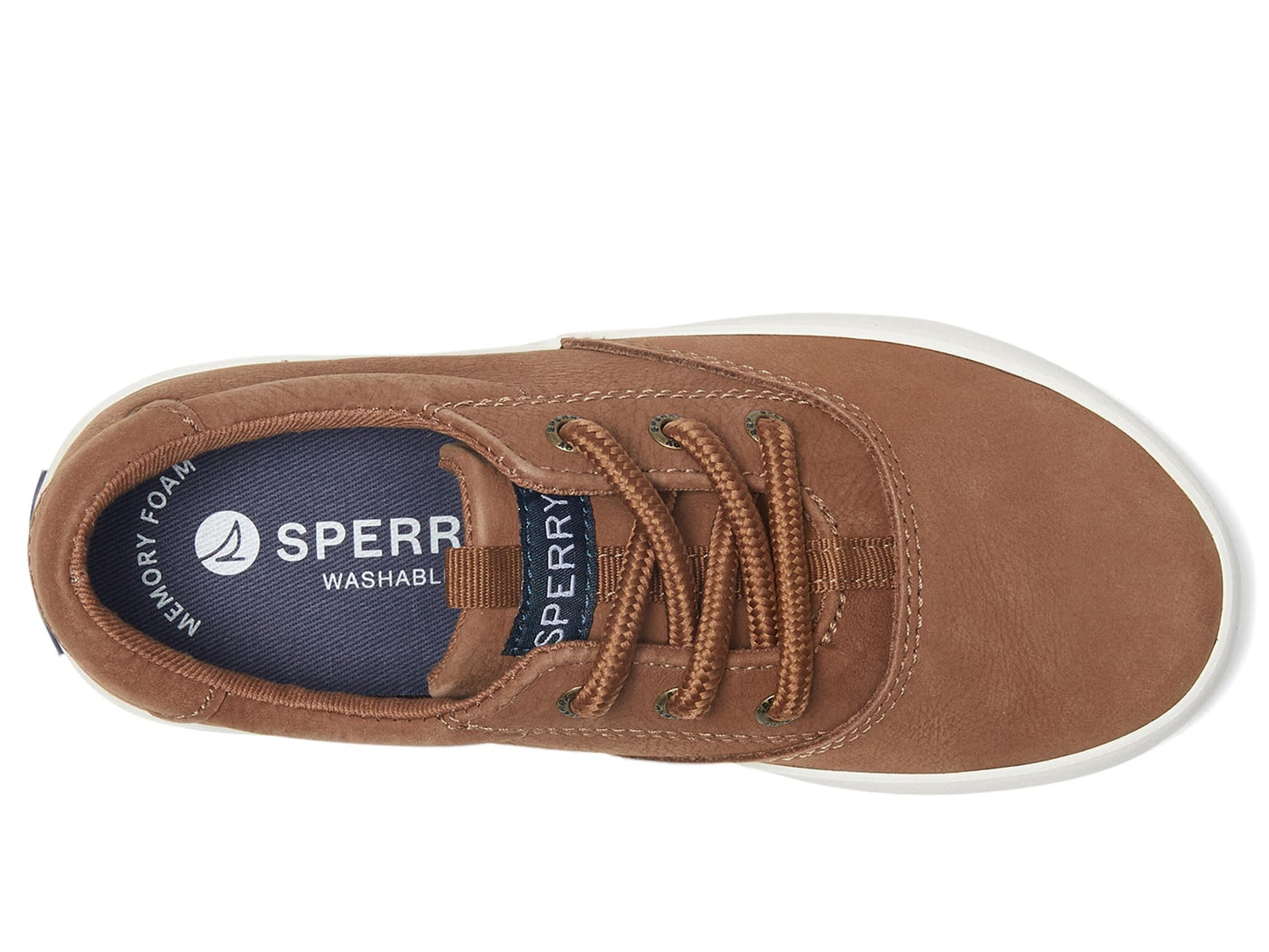 Sperry Boy's, Spinnaker Washable (Little Kid/Big Kid) Tan 1, 13.5 Medium, Little Kid