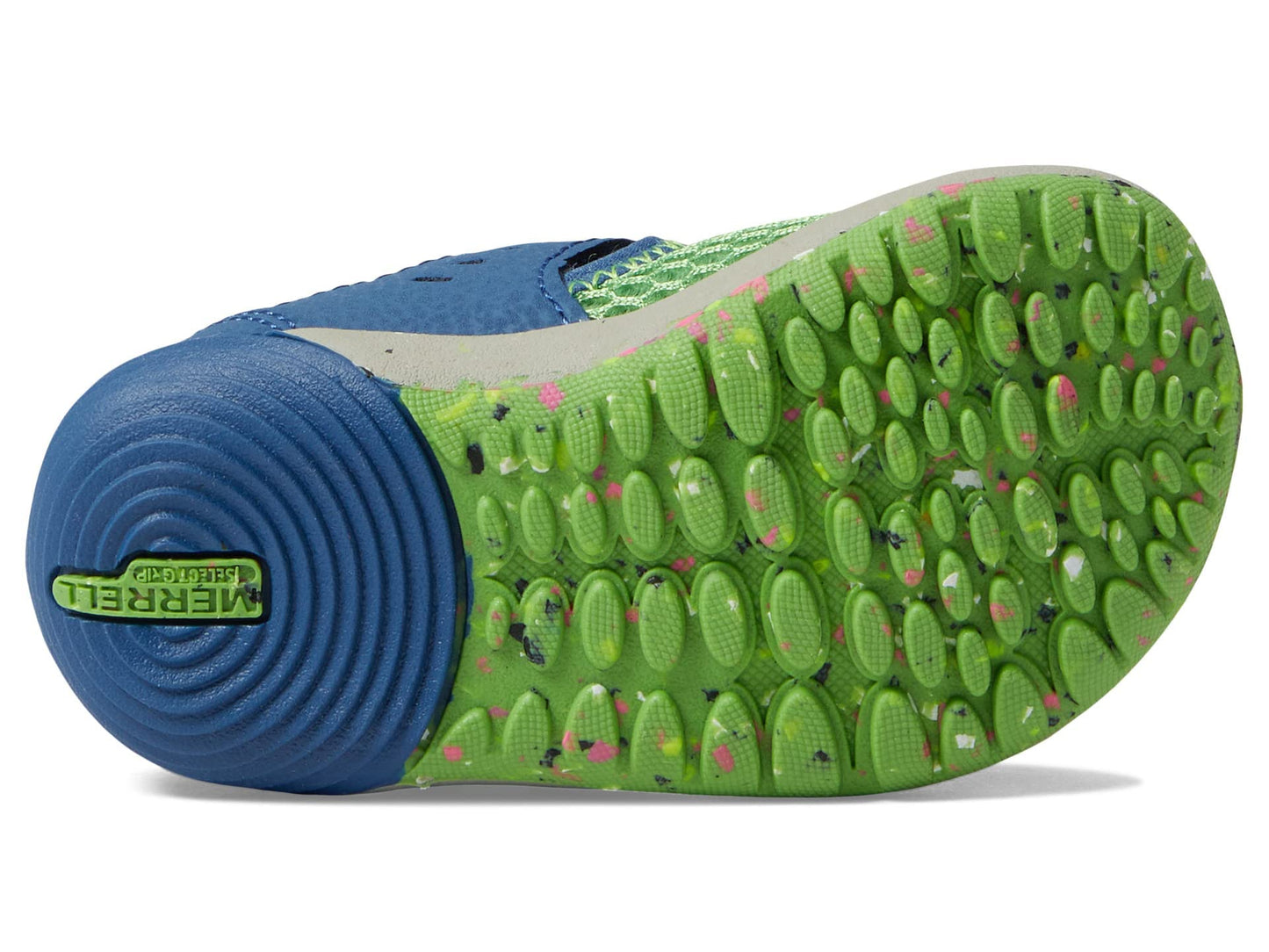 Merrell Unisex-Child Bare Steps H20 Water Shoe, Dark Blue/Green, 5 M US Unisex Little Kid