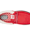 HEYDUDE Men's, Wally Santa Claus, Red, 13, Medium
