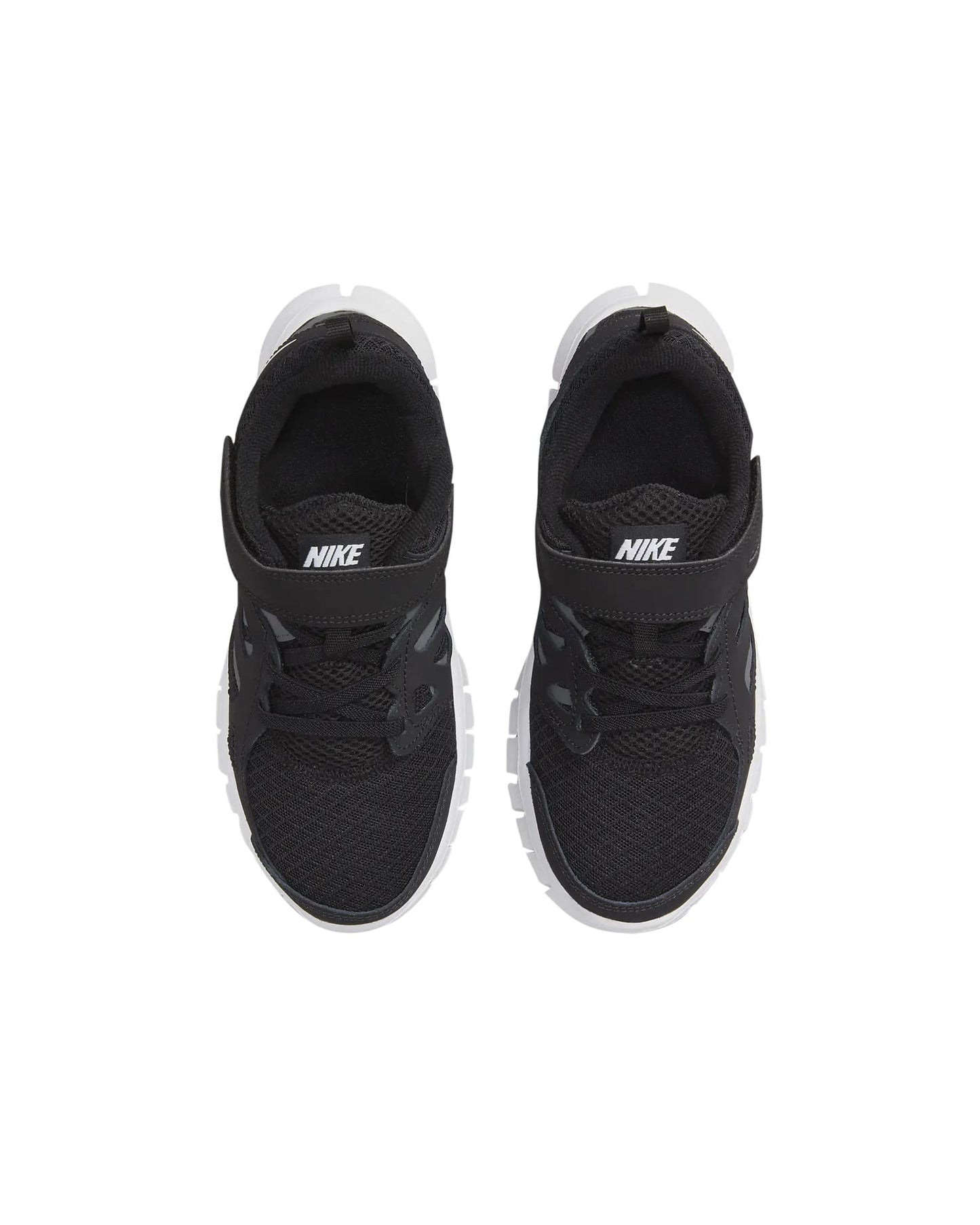 Nike Free Run 2 (Little Kid) Black/White/Dark Grey