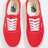 Vans U Authentic Sneakers, Red, 17 US Women/15 US Men