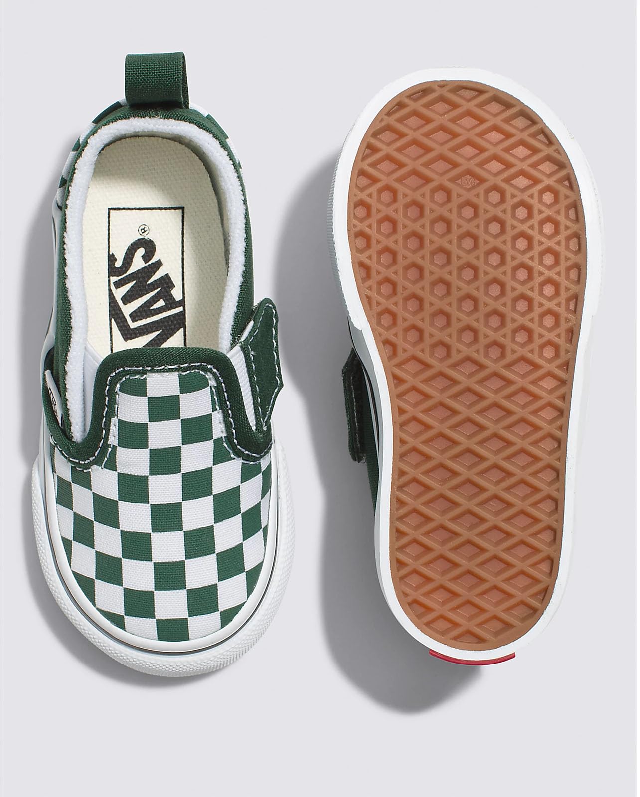 Vans - Toddler Slip-On V Shoes with Fastner, Color Mountain View, Size: 6 M US Toddler