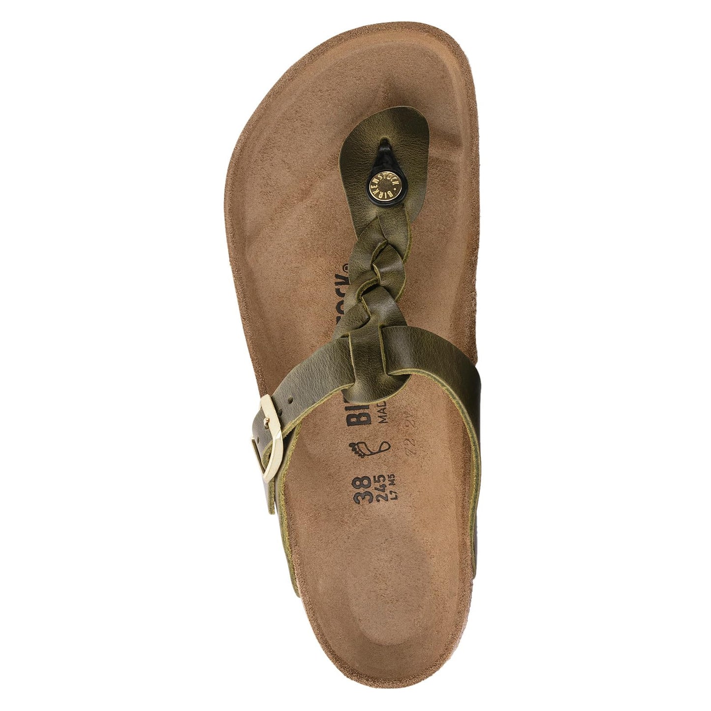 Birkenstock Women's, Gizeh Braid Sandal - Regular Width