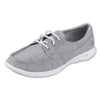 Skechers womens Go Walk Lite - 15433 Boat Shoe, Grey, 8.5 US