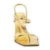 Schutz Women's Heloise High Gold 7.5 Medium