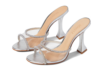 SCHUTZ Aileen Transparente/Cristal/Prata 6 M
