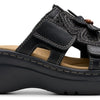 Clarks Women Merliah 2 Belle Black Combi Leather 5.5 Medium