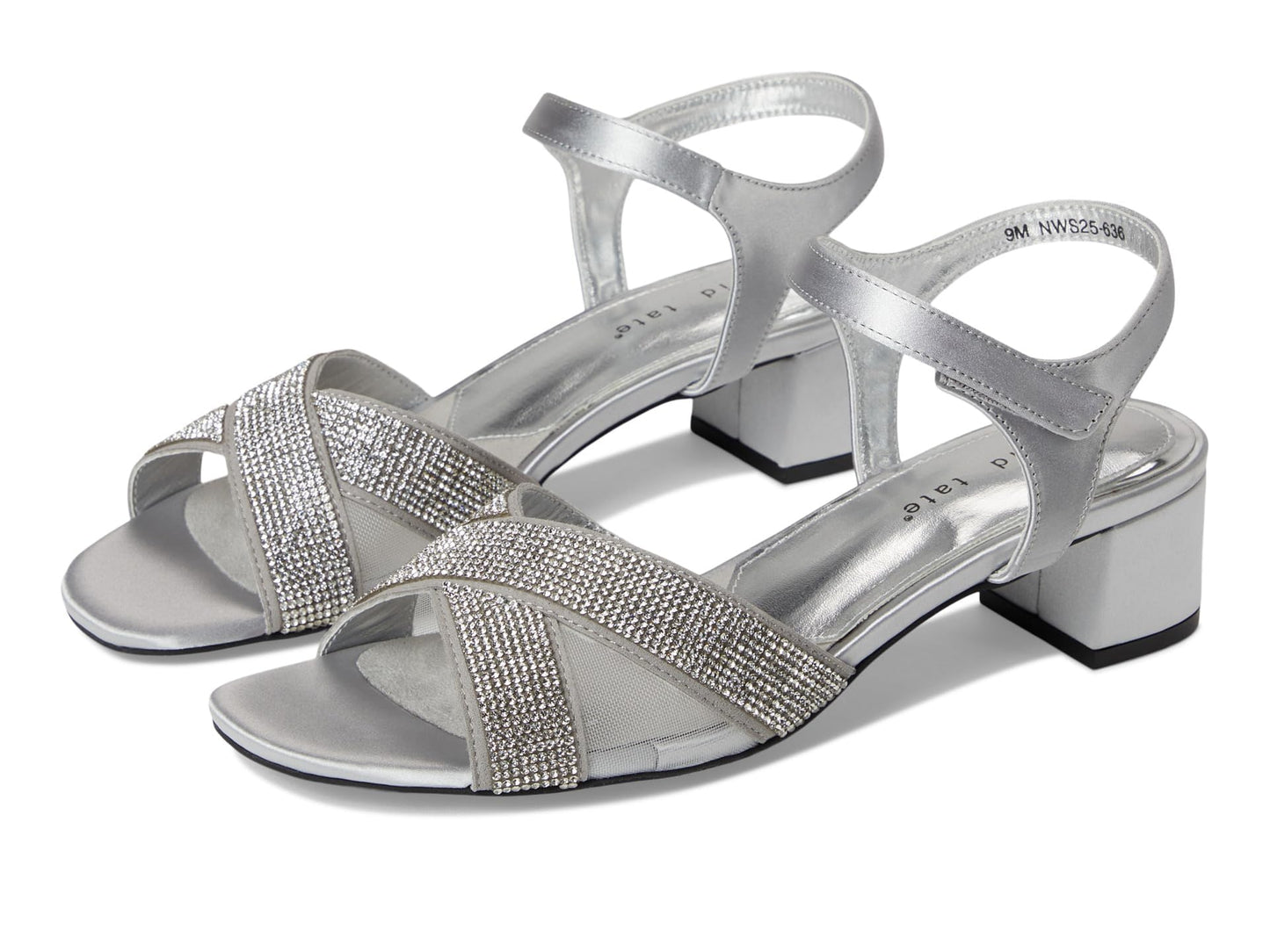 David Tate Women's Holiday Silver 9 Medium