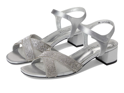 David Tate Women's Holiday Silver 9 Medium
