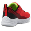 Skechers Boy's Microspec Ii-Zovrix Sneaker, Red/Black, 2.5 Little Kid