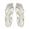 Schutz Women's Heloise High Silver 7.5 Medium