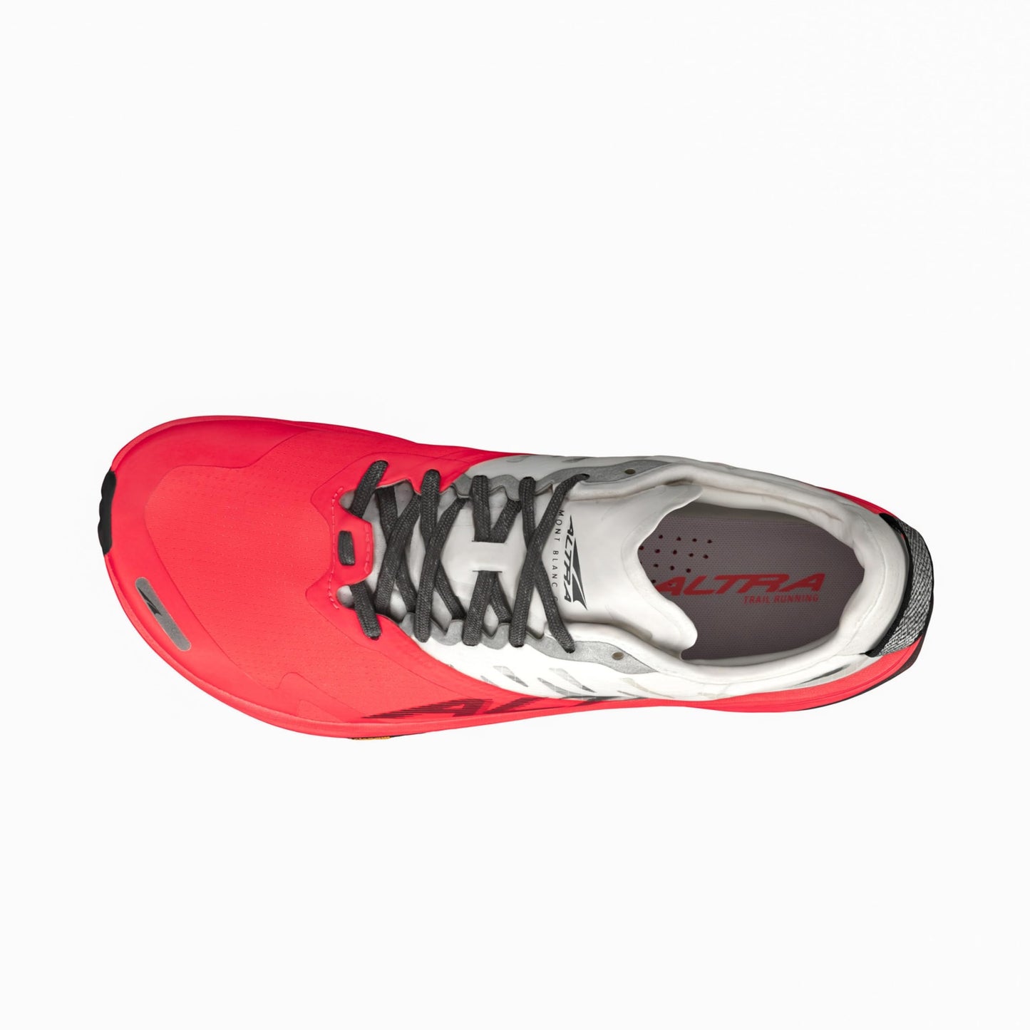 ALTRA Men's Mont Blanc Carbon Trail Running Shoe, White/Coral, 10.5