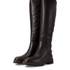 Cole Haan Waterproof Greenwich Tall Boot Dark Coffee Leather/Antique 6.5 B (M)