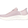 Skechers Women's Go Walk Flex Hands Free Slip-Ins - Grand Entry Sneaker, Mauve, 7 Wide