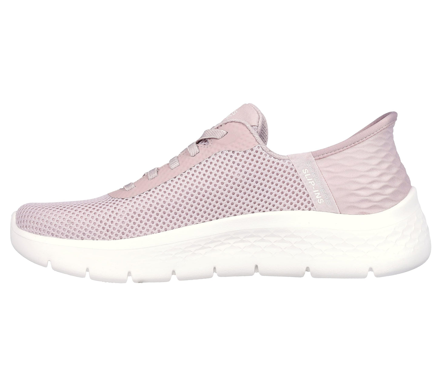 Skechers Women's Go Walk Flex Hands Free Slip-Ins - Grand Entry Sneaker, Mauve, 7 Wide
