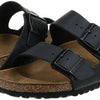 Birko-Flor Black Arizona Women's Sandals by Birkenstock