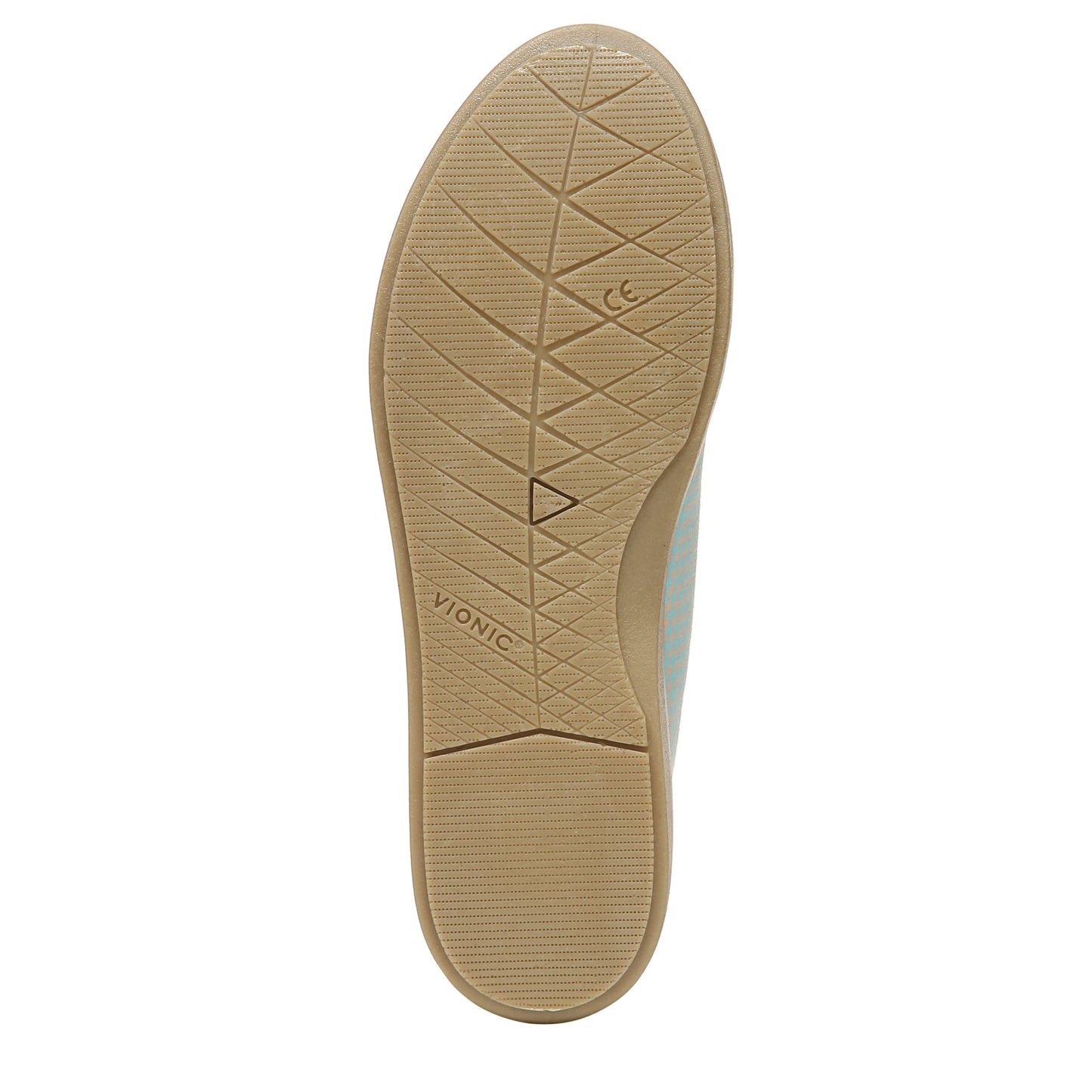 Vionic Beach Manzanita Ballard Blue Gingham 8.5 W